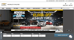 Desktop Screenshot of chevroletofmilford.com